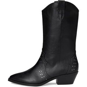 DV Dolce Vita Karol Boots Womens 7.5 Studded Western Cowboy Snip Toe New